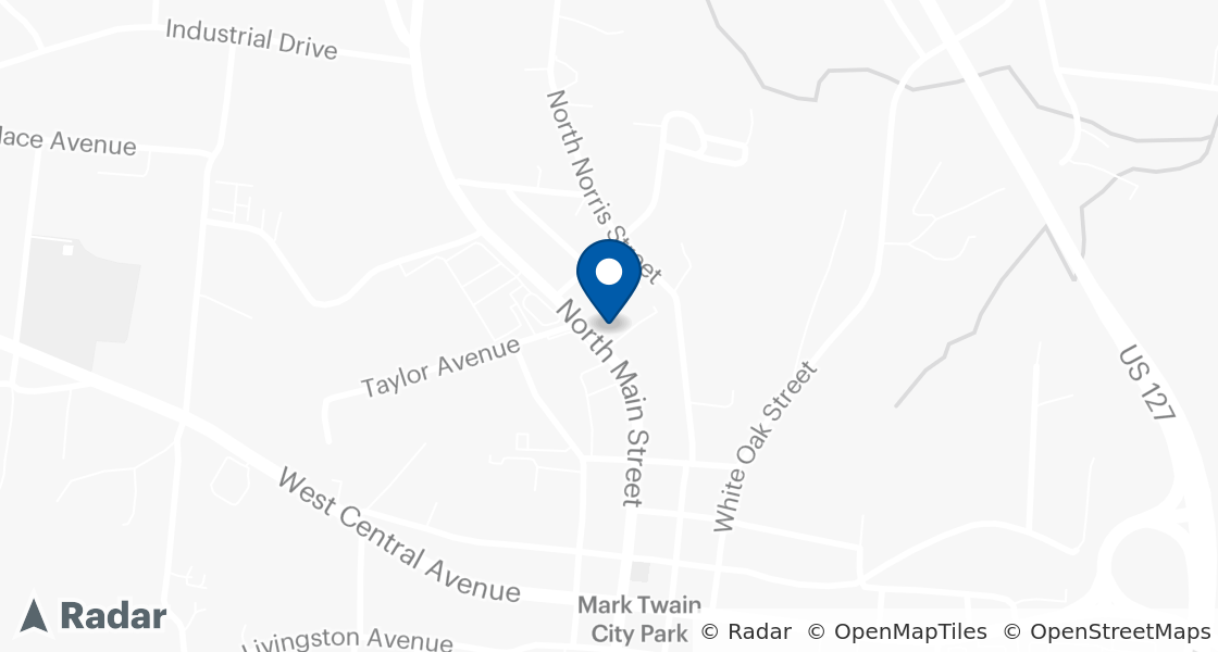 Map of Dairy Queen Location:: 328 N Main St, Jamestown, TN, 38556-3244
